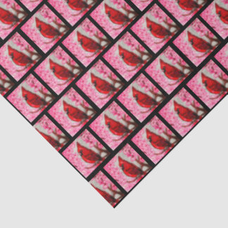 THE RED CARDINAL  SEIDENPAPIER