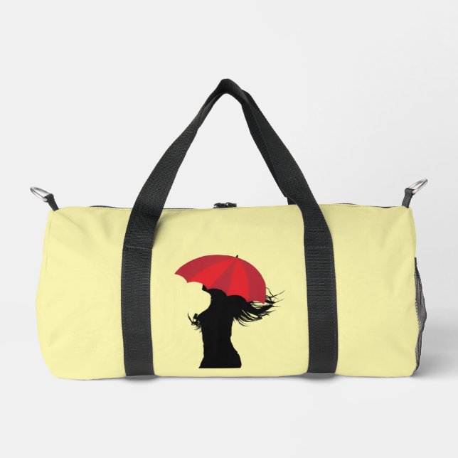 The Red Umbrella Small Duffle Bag (Vorderseite)