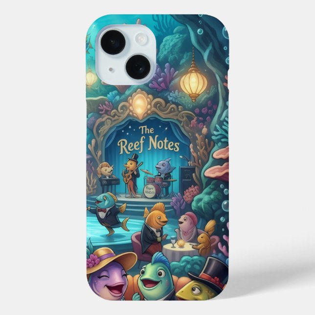 The Reef Notes Underwater Band iPhone-Hülle  Case-Mate iPhone Hülle (Rückseite)
