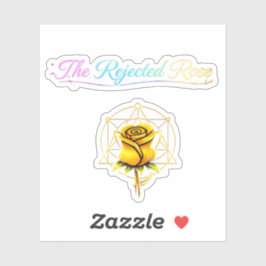 The Rejected Rose: Official Yellow "Mom's Choice" Aufkleber
