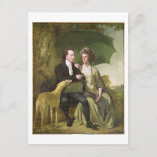 The Rev. und Thomas Gisborne von Yoxhall Lodge Postkarte