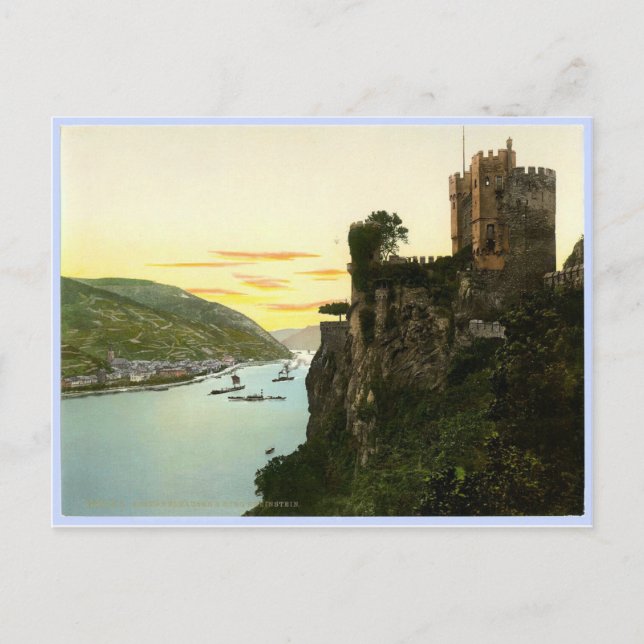 The Rhine Germany Postkarte (Vorderseite)