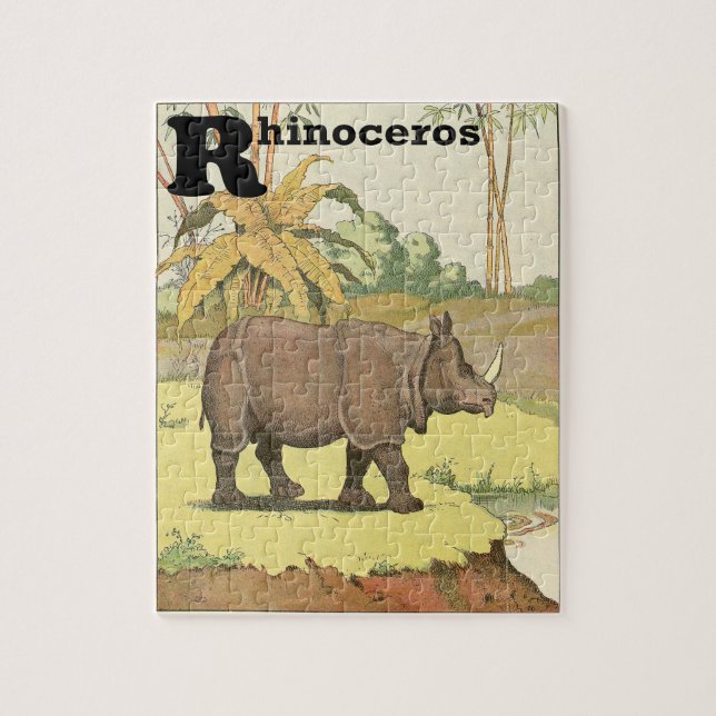 The Rhinoceros Storybook Puzzle (Vertikal)