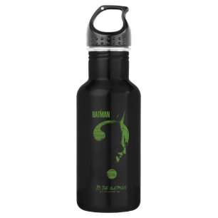 The Riddler "To The Batman" Question Mark Edelstahlflasche