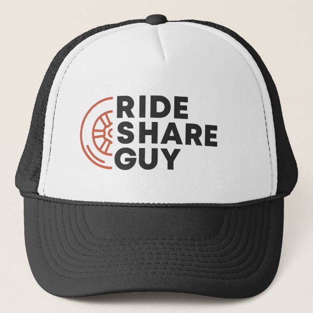 The Rideshare Typ Trucker Hat (NEU 2019) Truckerkappe (Vorderseite)