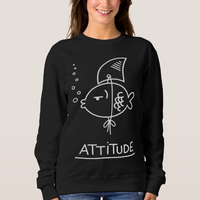 The right setting is everything it's all about att sweatshirt (Vorderseite)