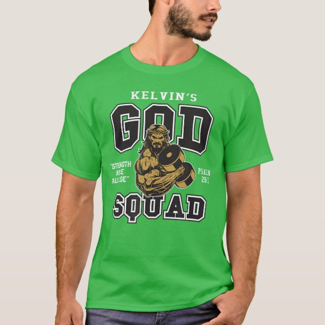 The Righteous Gemstones Kelvins God Squad T-Shirt (Vorderseite)
