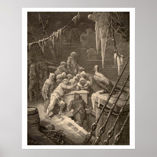 The Rime of the Ancient Mariner poster 16"x20" (Vorne)