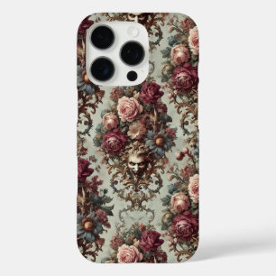 🌺 The Riot to Bloom - Gotisches Barock iPhone 16 Pro Hülle