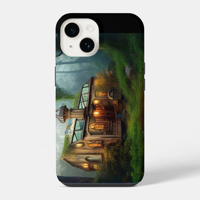 The River Workshop | Steampunk   iPhone Hülle (Rückseite)