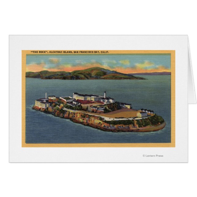 "The Rock", Aussicht auf die Insel Alcatraz (Vorderseite (Horizontal))