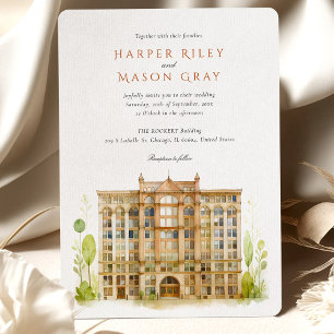 THE ROOKERY Chicago Wedding Einladung