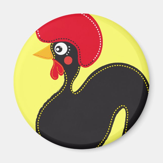 The Rooster of Portugal Magnet (Vorne)