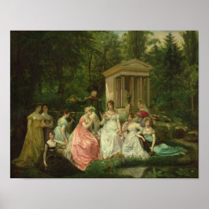 The Rose of Malmaison, c.1867 Poster