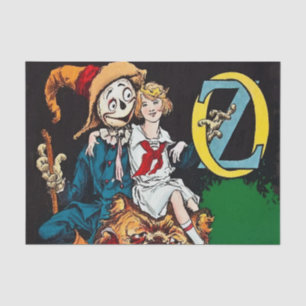 „The Royal Book of Oz“-Cover von John R. Neill Seidenpapier