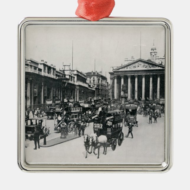 The Royal Exchange, London Ornament Aus Metall (Vorne)