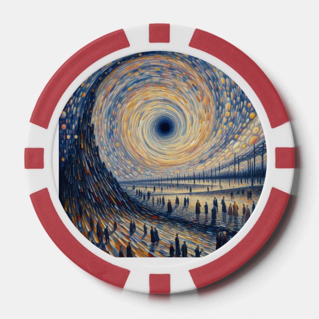 "The Royal Flush Robbery: A Poker Chip Heist" (Vorderseite)