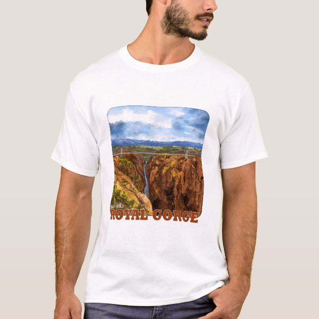 The Royal Gorge, Colorado T-Shirt (Vorderseite)