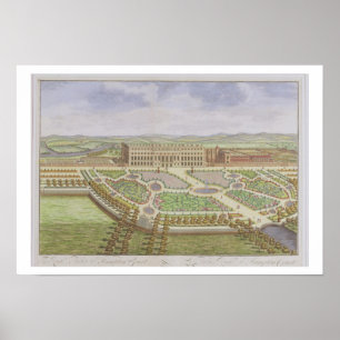 The Royal Palace of Hampton Court, from 'Survey of Poster