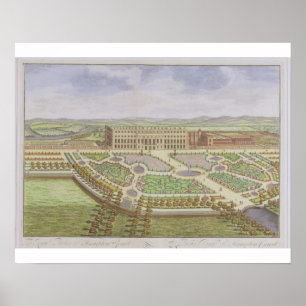 The Royal Palace of Hampton Court, from 'Survey of Poster