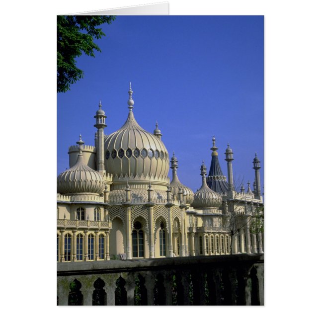 The Royal Pavilion, Brighton, Sussex, Großbritanni (Vorne)