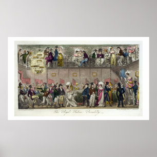 The Royal Saloon, Piccadilly, von "The English Sp Poster