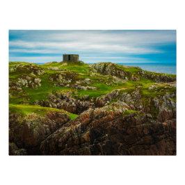 The Rugged Sentinel of the Celtic Coast Poster