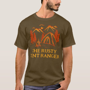 The Rusty Tent Ranger Camping Friends Camper Buddy T-Shirt