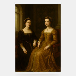 The Sacred Key's Secret: Renaissance Madonna & Ch Acrylschild