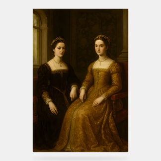 The Sacred Key's Secret: Renaissance Madonna & Ch Acrylschild