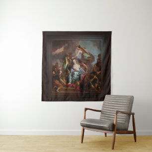 The Sacrifice of Iphigenia by Charles de La Fosse Wandteppich