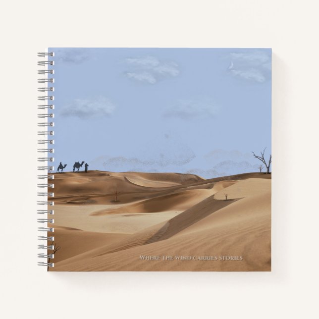 The Sahara's Soul Notebook Notizbuch (Vorderseite)