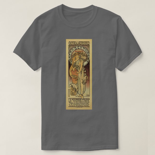 The Samaritan by Alphonse Mucha T-Shirt (Design vorne)