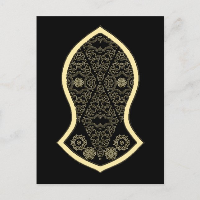 The Sandal Of The Prophet Postkarte (Vorderseite)