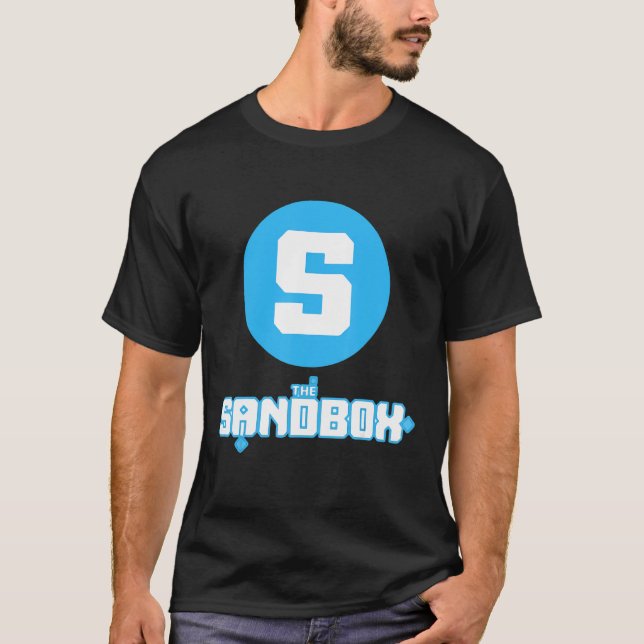 The Sandbox Game Coin Crypto Token Cryptocurrency  T-Shirt (Vorderseite)
