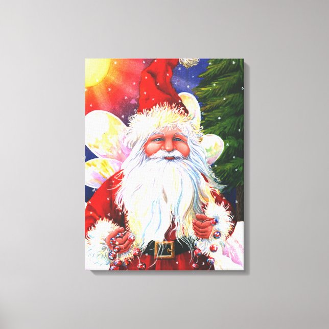 The Santa Fairy Leinwanddruck (Vorderseite)