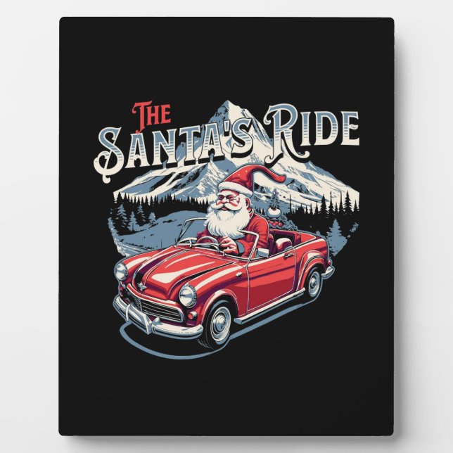 The santa's ride. fotoplatte (Vorderseite)