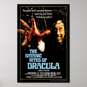 "The Satanic Rites of Dracula" (1973) Movie Poster
