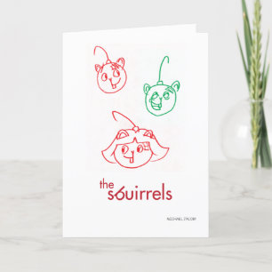 The Sbuirrels #10: "A Sbuirrels Christmas" (2021) Dankeskarte