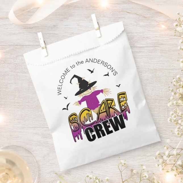 The Scare Crew Welcome Lila ID1002 Geschenktütchen (Ausgeschnitten)