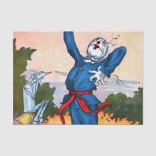 „The Scarecrow of Oz“ von John R Neill Seidenpapier