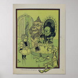 The Scarecrow Sat on the Big Throne. Poster