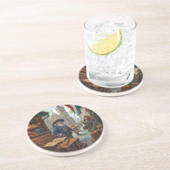 The Scholar’s Market Getränkeuntersetzer (Seite)