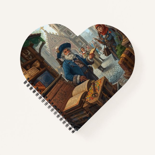 The Scholar’s Market Notizbuch (Vorderseite)