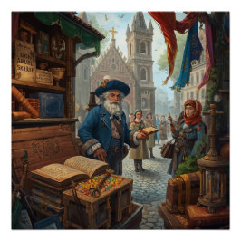 The Scholar’s Market Poster
