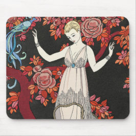 The Science Tree Abend Dress - George Barbier Mousepad