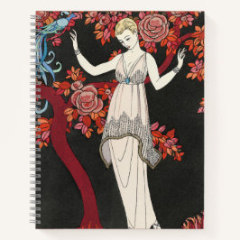 The Science Tree Evening Dress - George Barbier Notizbuch