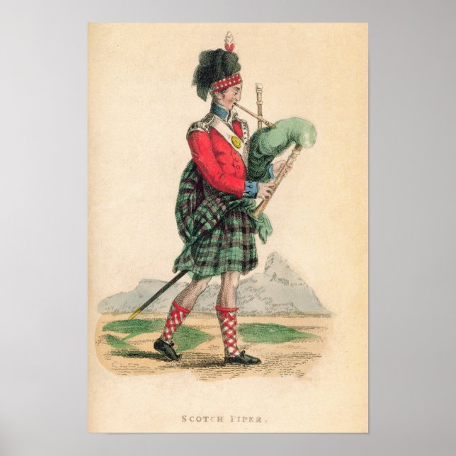 The Scotch Piper Poster (Vorne)