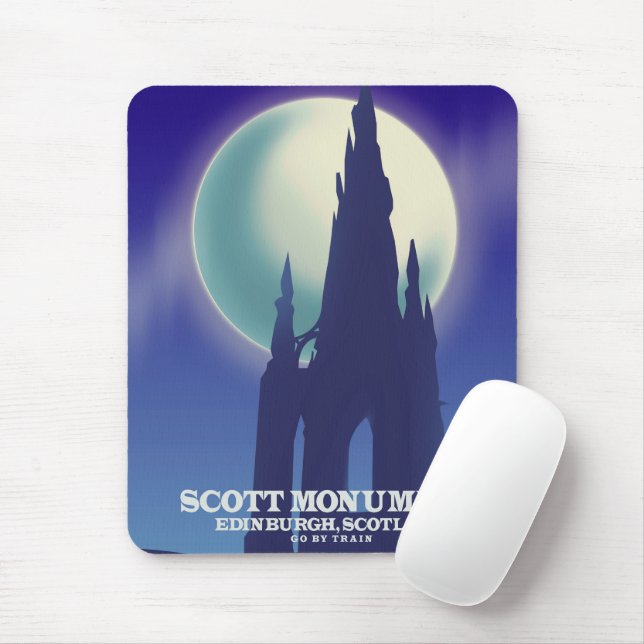 The Scott Monument, Edinburgh, Schottland Mousepad (Mit Mouse)