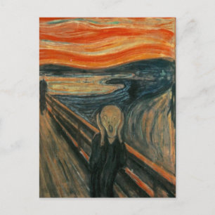 The Scream - Edvard Munch Postkarte